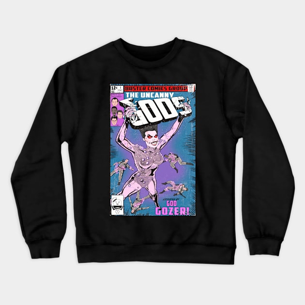 Uncanny Gods Crewneck Sweatshirt by MarianoSan